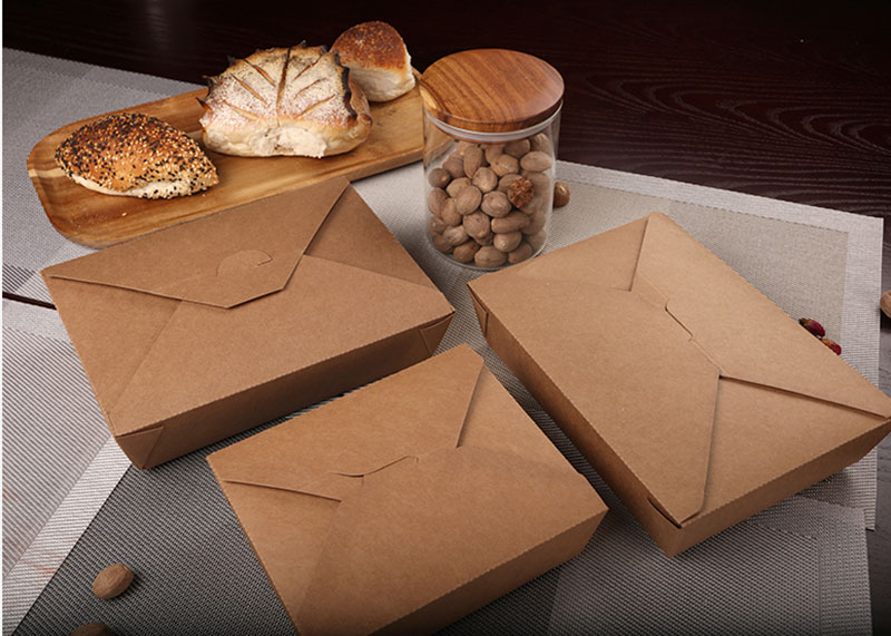 牛皮紙立體餐盒