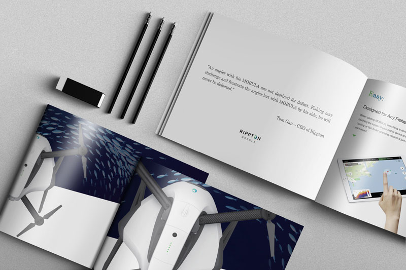 釣魚無人機畫冊